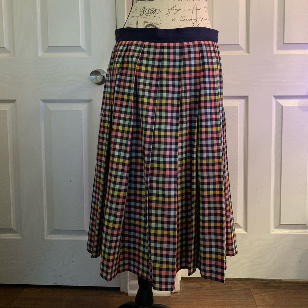 Nordstrom 1901 Cotton Lined Pleated Skirt …